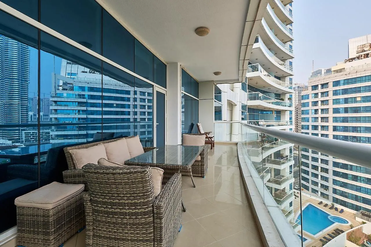 Dubai Marina 2Br Beach Oasis Apartment