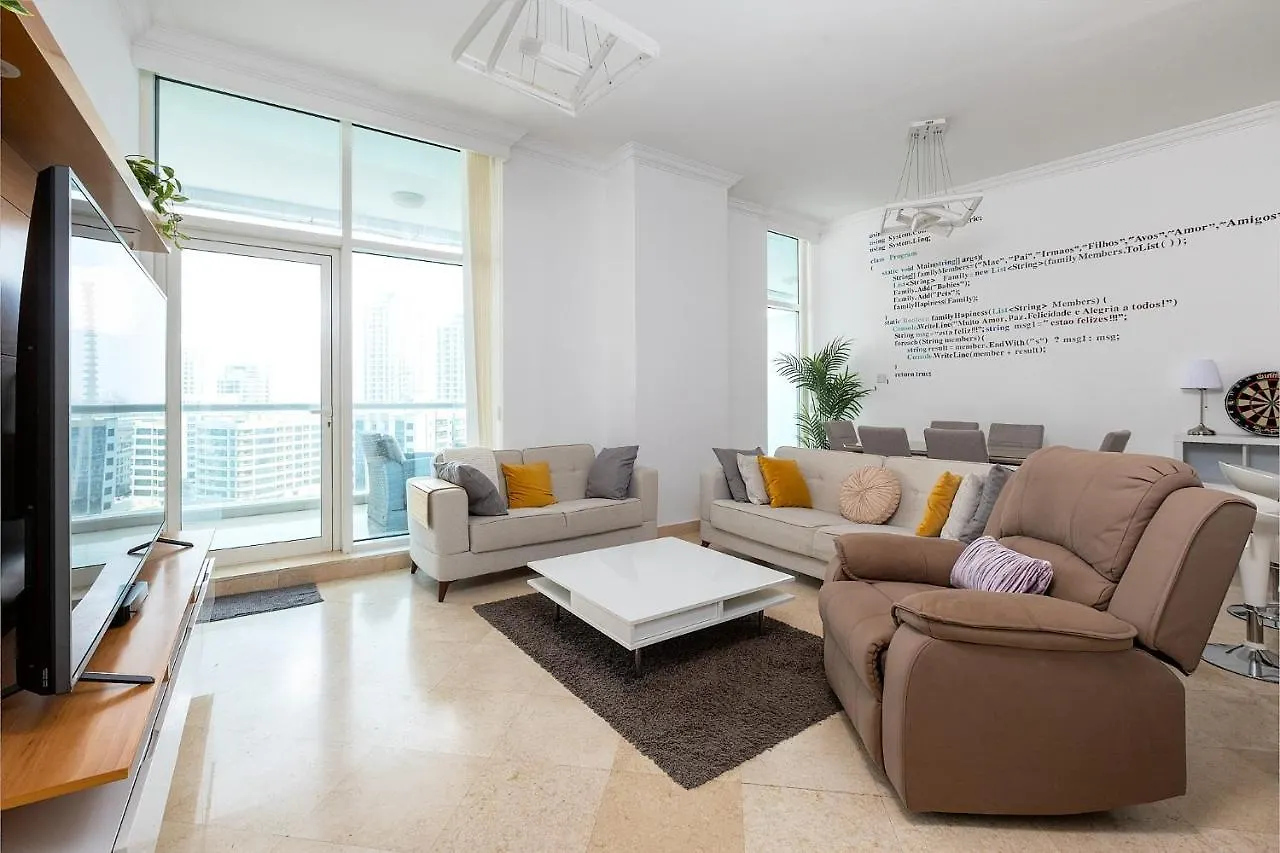 Апартаменты Dubai Marina 2Br Beach Oasis