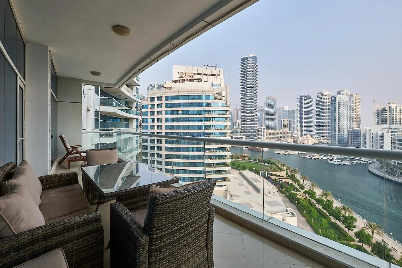 Апартаменты Dubai Marina 2Br Beach Oasis